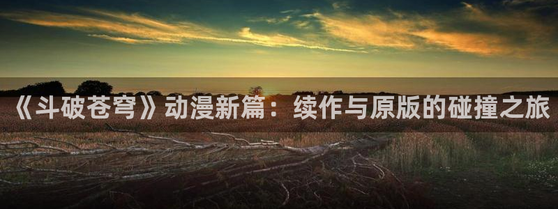 风车动漫电视剧：《斗破苍穹》动漫新篇：续作与原版的碰撞之旅