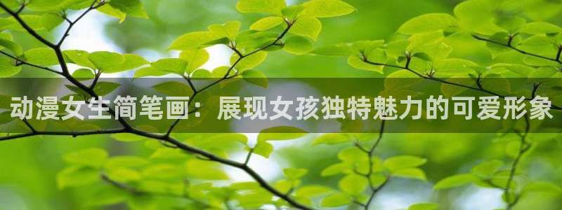 风车动漫网在线动漫观看：动漫女生简笔画：展现女孩独特魅力的可爱形象